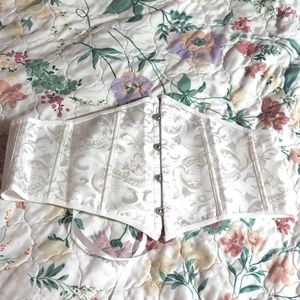 NWOT white bustier